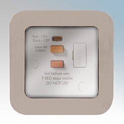 RCD WEATHERPROOF FUSED CONNECTION UNIT IP66 13 AMP