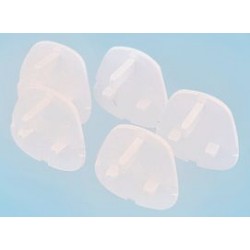 PACK OF 5. UK PLUG SAFETY COVER.