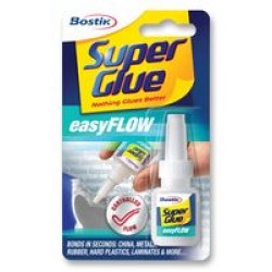 BOSTIK EASYFLOW SUPER GLUE (5gm BOTTLE)