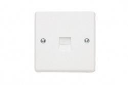 MASTER TELEPHONE SOCKET OUTLET FLUSH CONTACTUM TRA