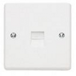 SECONDARY TELEPHONE SOCKET OUTLET FLUSH CONTACTUM