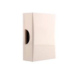 WHITE WALL MOUNTED WIRED 2-NOTE CHIME