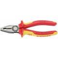 180MM KNIPEX COMBINATION PLIERS FULLY INSULATED